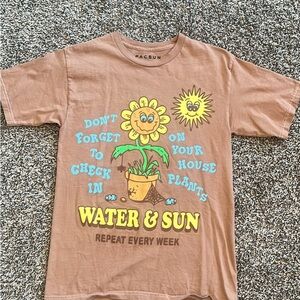 PacSun Brown Graphic Kids T-Shirt